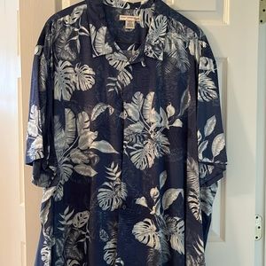 Men’s shirt short sleeve Hawaiian size 4XLT